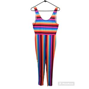 FREE W/ PURCHASE Striped Jumpsuit, Medium